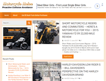 Tablet Screenshot of motorcyclemelee.com